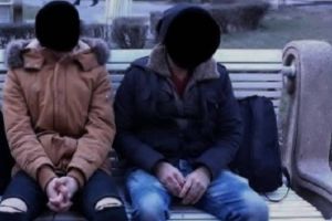 Migranţi din Siria, prinşi în Piaţa Victoriei din Timişoara