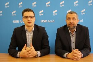Sergiu Cosmin Vlad candidează din partea USR pentru Primăria Arad