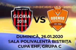 Bilete online şi la Sala Polivalentă pentru meciul Gloria – Odense din Cupa EHF