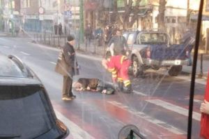 Pieton accidentat pe Calea Bcureşti