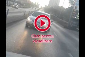 A ieşit cu maşina din benzinăria Rompetrol şi a luat-o pe contrasens