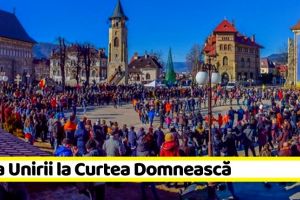 NEAMȚ: Hora Unirii la Curtea Domnească din Piatra-Neamţ (VIDEO)