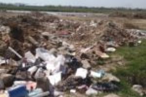 100.000 lei din amenzi, dar tot degeaba! Gunoaie aruncate la intrarea în satul Tapia, chiar lângă şosea