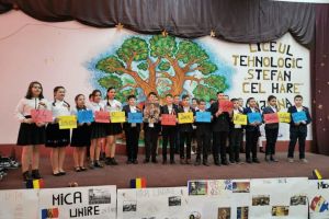 Unirea Principatelor Române, marcată la Liceul Tehnologic “Ştefan cel Mare” Cajvana