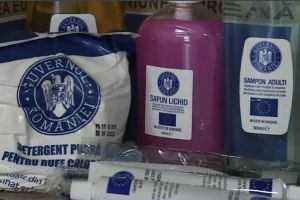 Dâmboviţenii asistaţi social nu vor mai primi hrană de la UE, ci săpun şi detergent