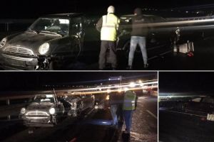 FOTO| Accident MORTAL pe DN7: O femeie a DECEDAT după o coliziune frontală între două autoturisme. Traficul rutier este blocat
