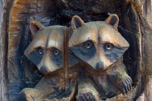 Sculptura-n Pom, la Timisoara