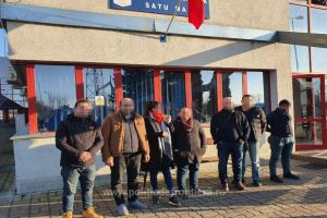 Șapte turci prinşi la Botiz. Voiau să treacă frontiera în Ungaria