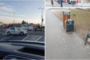 VIDEO FOTO: Colet suspect în Vâlcea – Poliţiştii au oprit circulaţia pe mai multe străzi