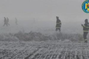 FOTO. Mobilizare de forţe la Doba pentru căutarea bărbatului dispărut
