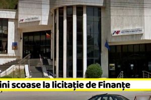 NEAMȚ: Două autoturisme scoase la licitaţie de Finanţe