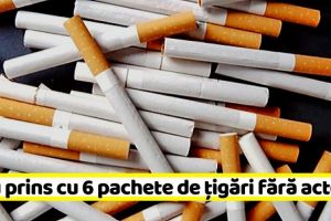 NEAMȚ: Percheziţii într-un dosar de contrabandă. L-au prins cu 6 pachete de ţigări fără acte