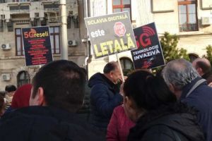 Se întâmplă în România! Protest împotriva reţelelor 5G: 