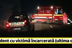 NEAMȚ: Accident cu victimă încarcerată (ultima oră)