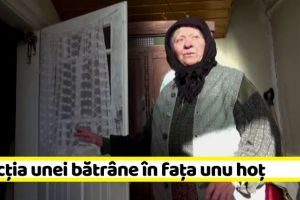 NEAMȚ: Reacţia salvatoare a unei bătrâne din Neamţ când s-a trezit cu un hoţ în casă