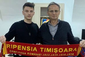Jucător nou la FC Ripensia Timişoara. Cosmin Sîrbu a semnat un contract pe un an şi jumătate