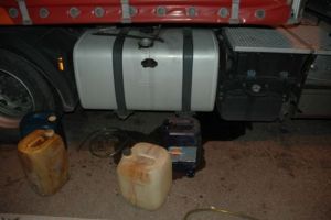 Bărbat din Mărtiniş prins la furat de motorină