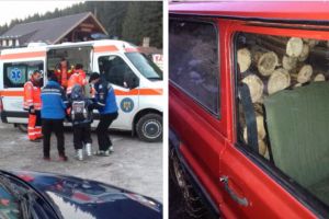 Rezultate obţinute în weekend de către jandarmii harghiteni: transport de arbori fără drept, pescuit la copcă şi sprijin pentru schiori