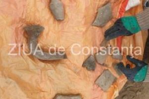 UPDATE. Pamantul excavat din situl arheologic de langa “Lupoaica care contine fragmente ceramice, dus pe un camp din afara orasului (video)    