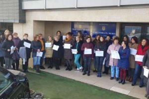 Protest al grefierilor, la Târgu-Mureş