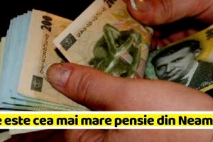 NEAMȚ: Care este cea mai mare pensie din Neamţ. De 40 de ori mai mare decât pensia minimă