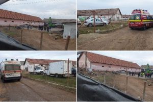 UPDATE FOTO-VIDEO. EXPLOZIE la o firmă din Pianu de Jos: Un bărbat, de 43 de ani, a DECEDAT şi un altul, de 52, este rănit