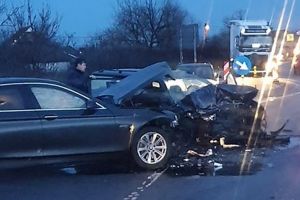 Accident pe DN79, în Bihor, între un BMW şi un Opel: Trafic blocat în zona Gepiu