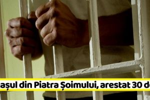 NEAMȚ: Criminalul din Piatra Șoimului, arestat preventiv