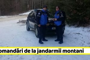 NEAMȚ: Atenţionări de la meteorologi, recomandări de la jandarmii montani