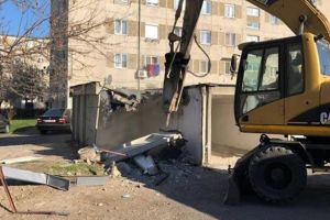 Primele garaje demolate de Primăria Timişoara în 2020