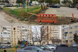 Constanta. Parcare rezidentiala, trotuare si alei pentru locuitorii din cartierul Kilometrul 4-5 (galerie foto)