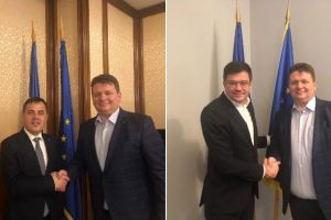FOTO| Primarul Dorin Nistor – Întâlniri de lucru cu miniştrii Mediului şi Dezvoltării. Se anunţă proiecte importante pentru Sebeş