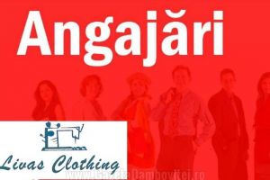 Cauţi un loc de muncă: Livas Clothing SRL angajează INSPECTOR RESURSE UMANE. Vezi cerinţele