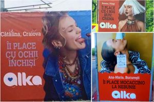 „Îi place cu ochii închişi”: Alka a fost amendată cu 10.000 lei pentru reclame sexiste (FOTO)