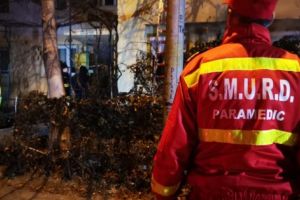 GĂVANA, INCENDIU LA BLOC