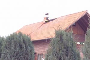 Incendiu minor la acoperişul unei case de la marginea municipiului