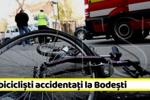 NEAMȚ: Doi biciclişti accidentaţi la Bodeşti
