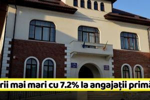 NEAMȚ: Salarii mai mari cu 7.2% la Primăria Piatra-Neamţ
