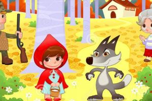 Povesti mereu noi, pentru copii mai mici sau mai mari. Spectacol de papusi cu Scufita rosie   