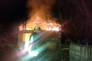 INCENDIU ACUM LA TIGVENI