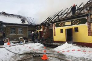 Incediu la acoperişul unei case din Întorsura Buzăului