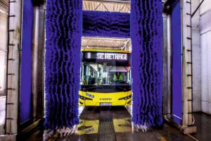Gripa sperie Tursibul – Autobuze dezinfectate şi igienizate aproape non-stop