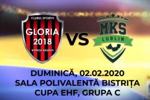 Bilete online şi la Sala Polivalentă pentru meciul Gloria – Lublin din Cupa EHF