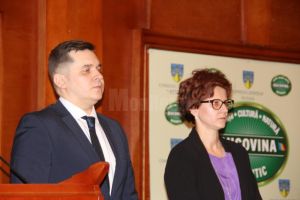 Subprefecţii Daniel Prorociuc şi Laura Morar şi-au preluat oficial funcţiile