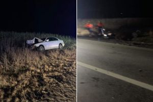 UPDATE FOTO| ACCIDENT MORTAL pe DN 14B în zona Cistei: O persoană a DECEDAT, alta este grav rănită după impactul unei maşini cu o căruţă