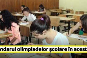NEAMȚ: Calendarul olimpiadelor şcolare în acest an, prezentat de ISJ Neamţ