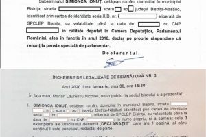 Ionuţ Simionca: Mi-am desfiinţat pensia de parlamentar. Și în faţa notarului!