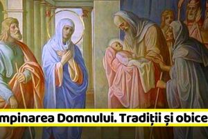 2 februarie: Sărbătoare mare, astăzi! Întâmpinarea Domnului. Tradiţii şi obiceiuri