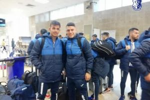 Portarul Vlad Mutiu, sarbatorit: Lotul FC Farul a plecat in Turcia, pentru stagiul de pregatire din Antalya (galerie foto)