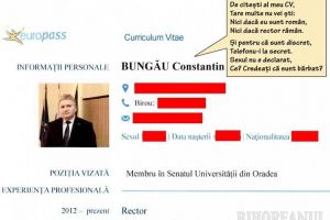 Secrete de Sorbonica: Lipsă de transparenţă la Universitatea din Oradea, rectorul şi-a ascuns până şi sexul!